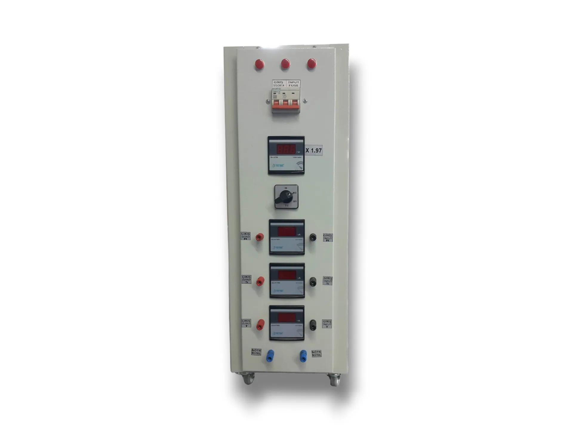 20- KVA THREE-PHASE TEST VARIAC