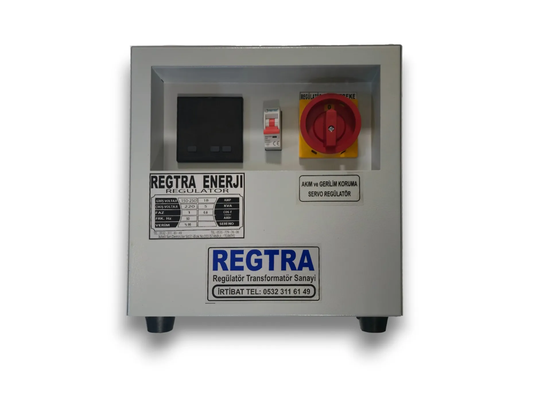5-KVA MONO PHASE REGULATOR