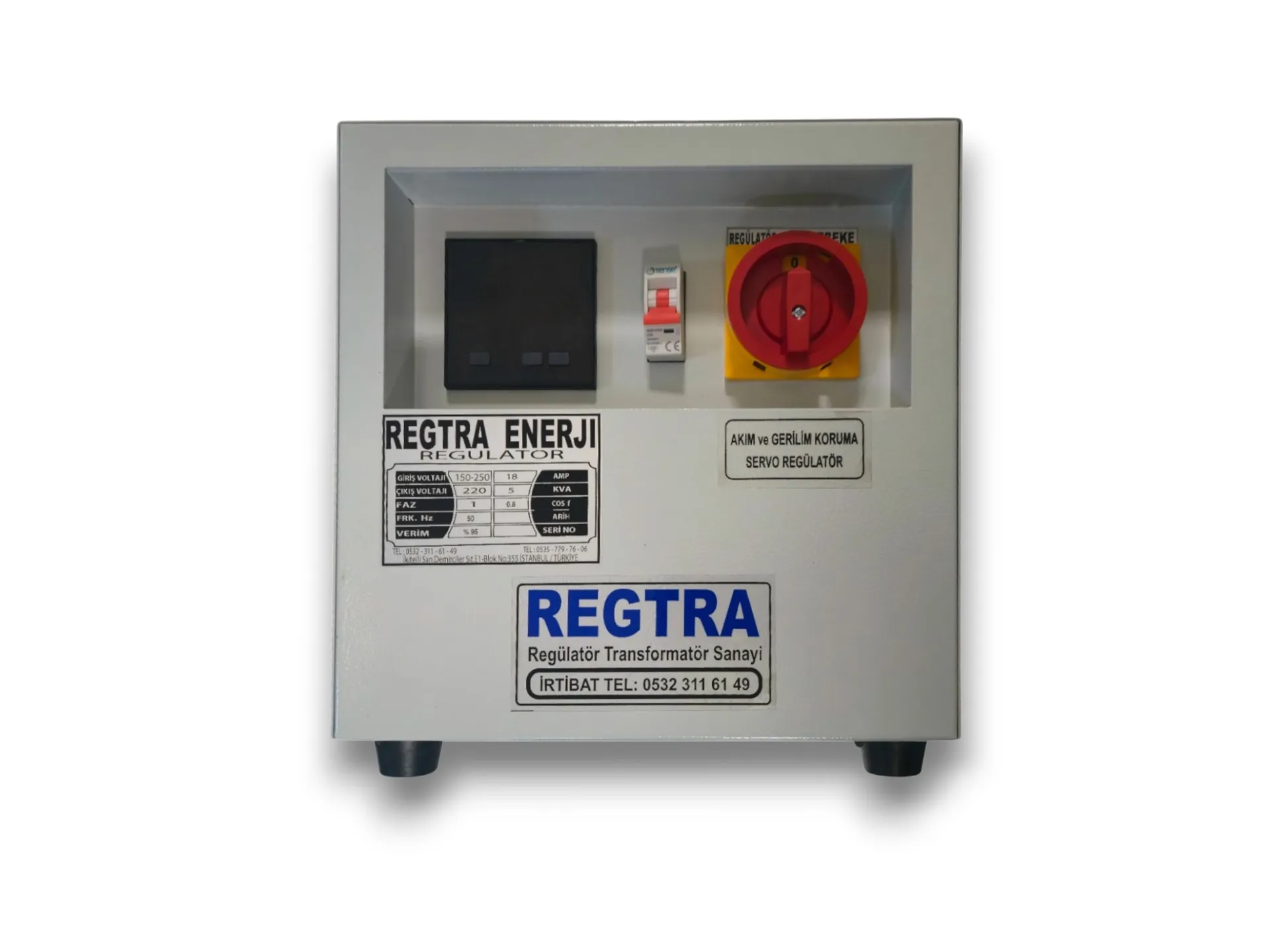 3.5-KVA MONO PHASE REGULATOR